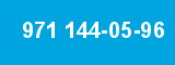 971 144-05-96 971 144-05-96